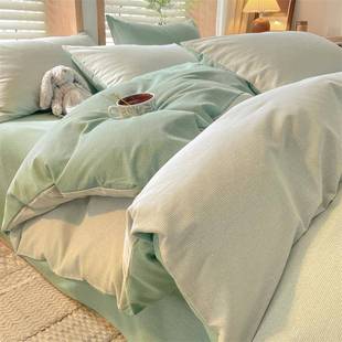 2025新款 纯棉磨毛被套单件150x200x230全棉220x240cm被罩 冬季