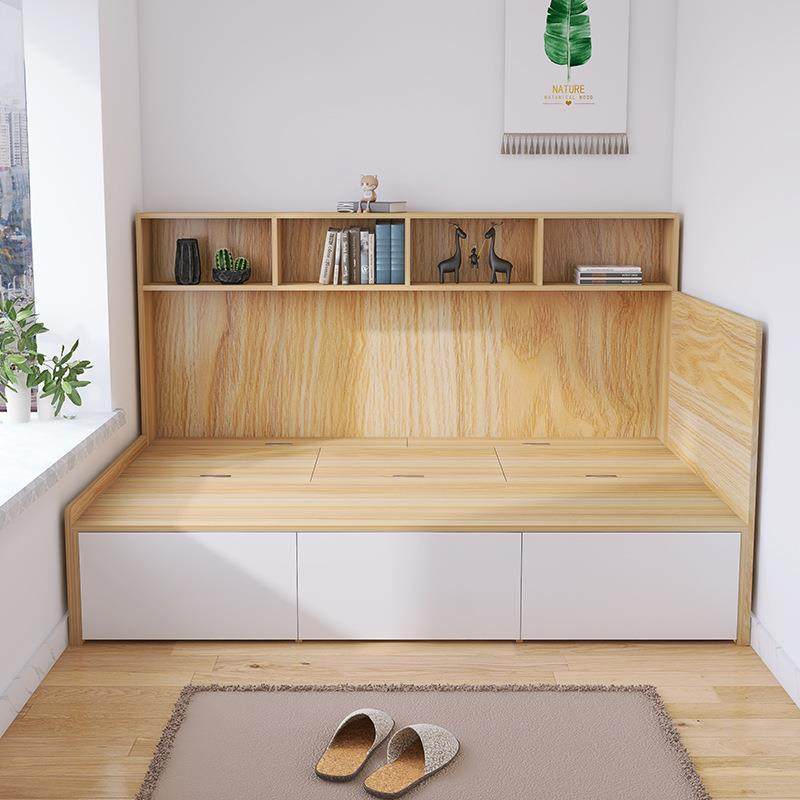 9V7T书架床一体靠墙拼接带抽屉侧边柜简约收纳小户型榻榻米木箱床,节庆用品/礼品,新娘配件,淘宝优惠券,粉丝福利购,淘宝优惠卷