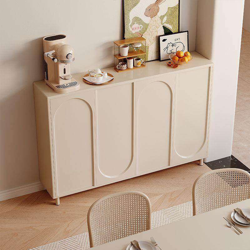奶油风餐边柜靠墙储物柜客厅置物柜矮柜窄柜茶水柜置物架备餐柜子,纺织面料/辅料/配套,纺织机械配件,淘宝优惠券,粉丝福利购,淘宝优惠卷