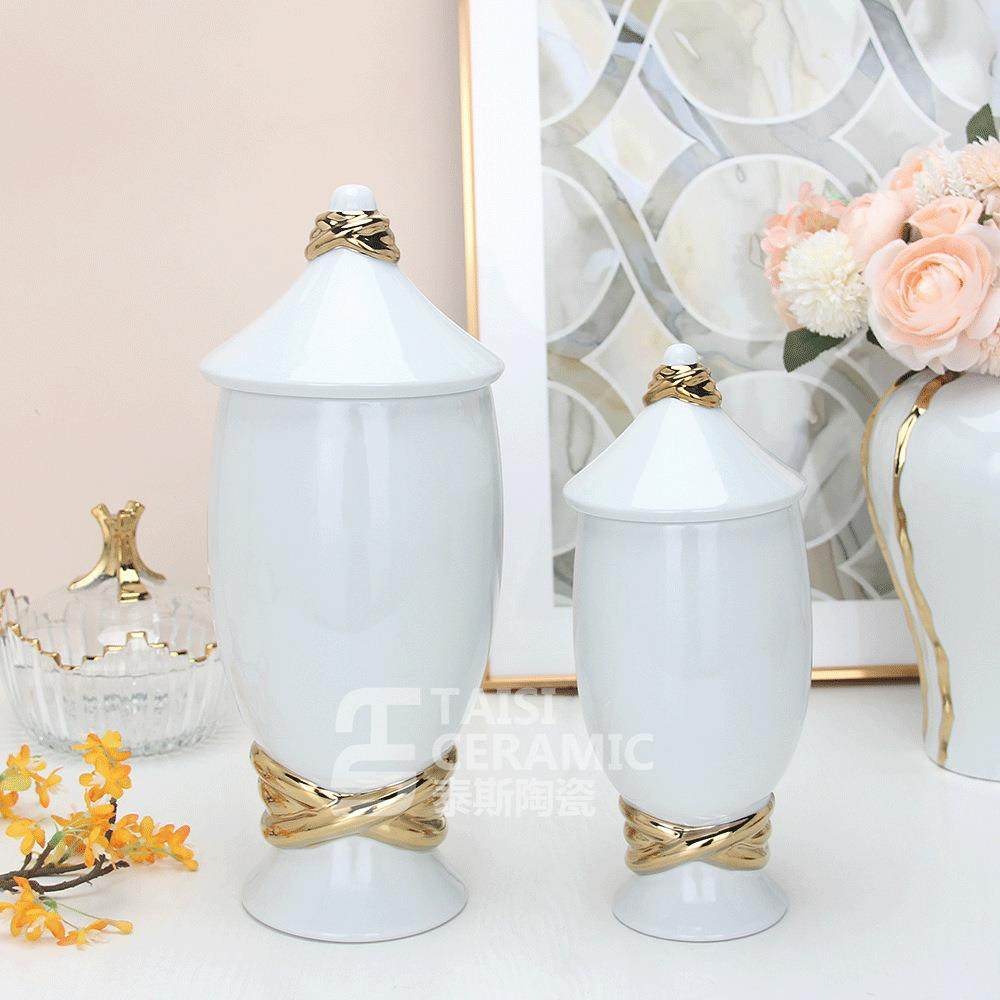 北欧电镀陶瓷将军罐子家居客厅软装摆件水培花瓶花插工艺品装饰,机械设备,其他机械设备,淘宝优惠券,粉丝福利购,淘宝优惠卷