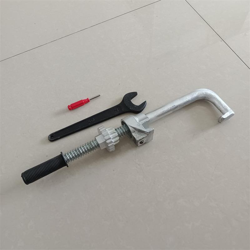 可动芯钢轨道岔钩锁器带钥匙和锁的铁路钩锁器6号线9号线