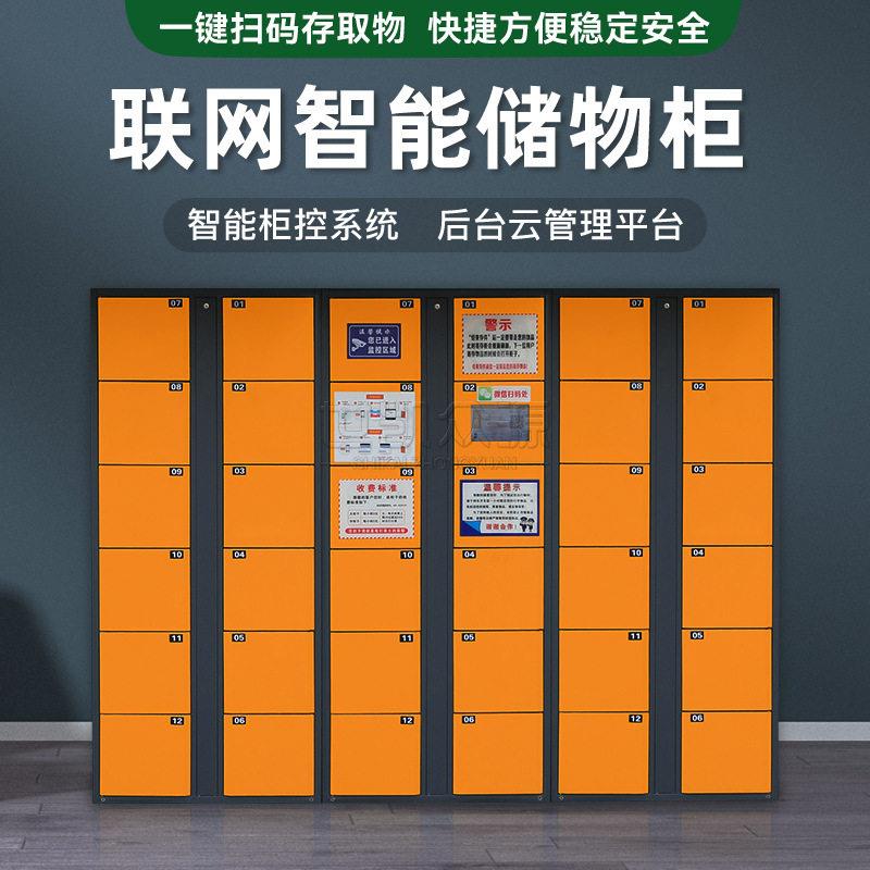 酒店行李寄存柜扫码智能联网储物柜车型旅客包裹行李箱存放柜
