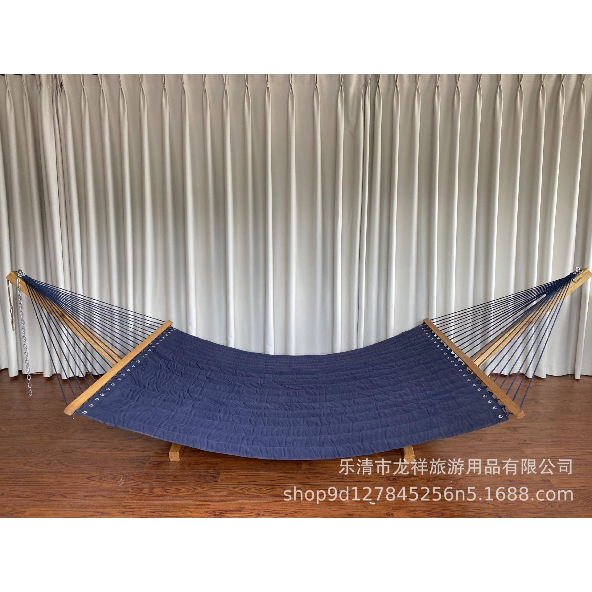 复古风夹棉吊床柔软舒适吊床室内懒人床户外野营旅游用品