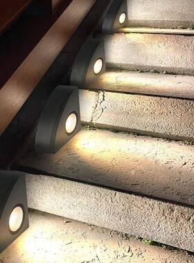 TRIAC可控硅明装式地脚灯户外防水楼梯门口墙外壁灯庭院花园过道