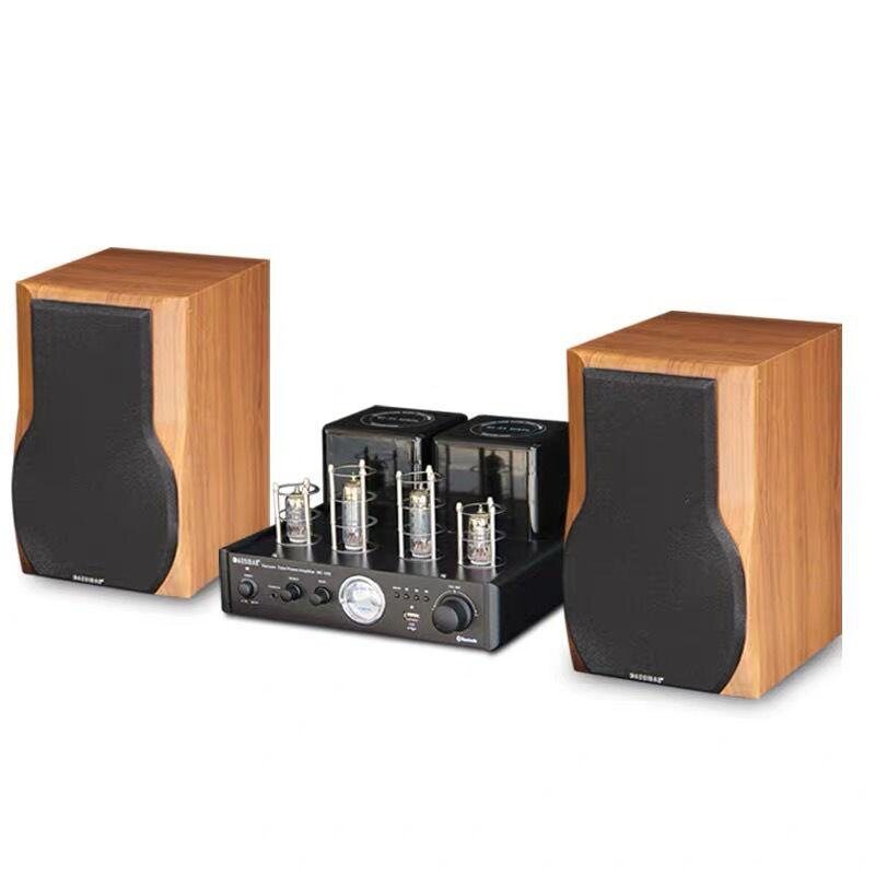 胆机电子管功放机音响组合6.5寸hifi书架音箱套装桌面2.0HIFI音质