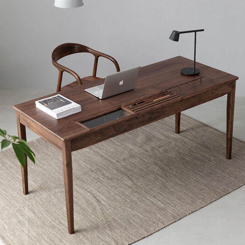 北欧全实木黑胡桃木电脑桌简约书房学习桌日式原木樱桃木书桌,纺织面料/辅料/配套,纺织机械配件,淘宝优惠券,粉丝福利购,淘宝优惠卷