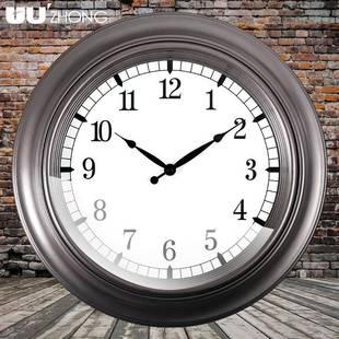 大型静音卧室客厅挂钟简约石英钟创意壁钟挂表时尚墙钟工厂