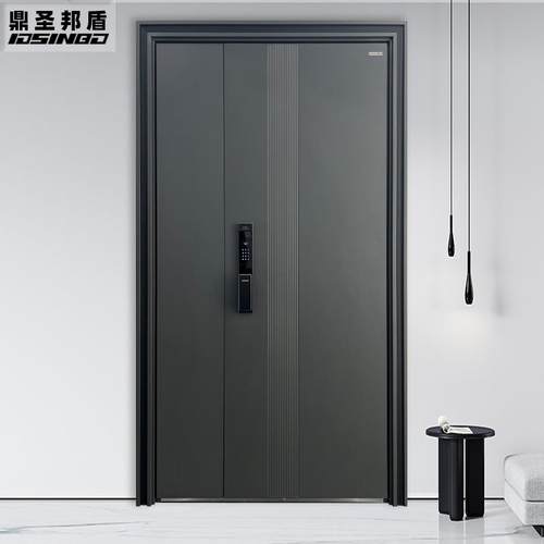 甲级防盗门进户门鼎圣邦盾单门子母门静音轻奢智能家用入户门