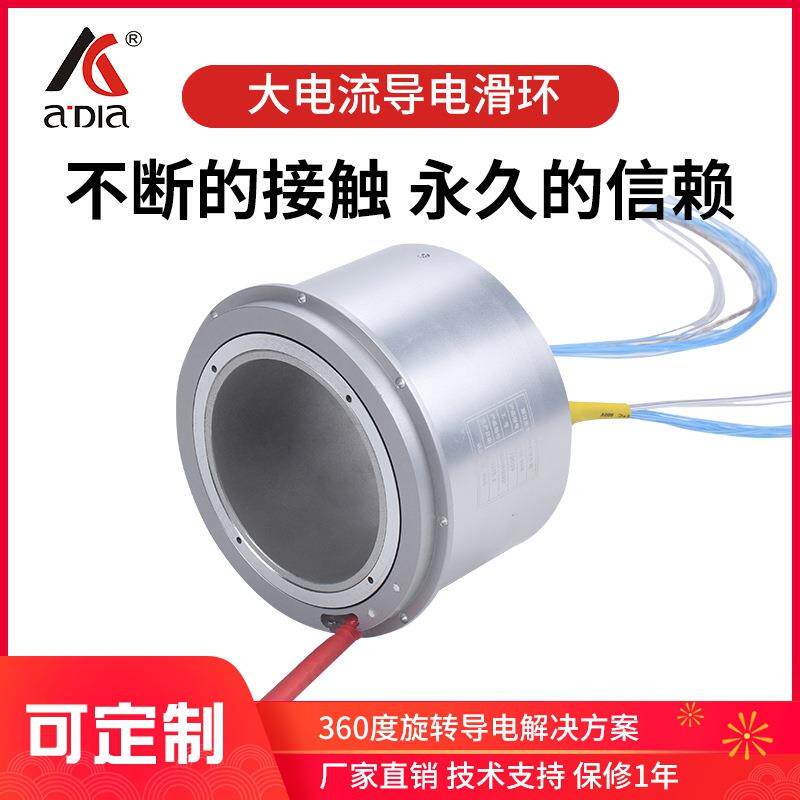 高清微波同轴射频旋转关节高频滑环RF射频旋转连接器线接头