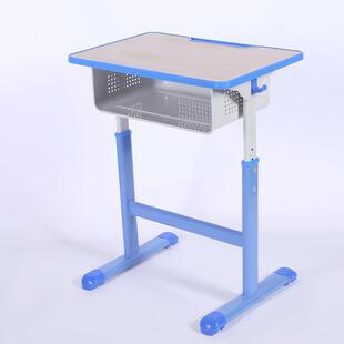 学校学生课桌凳学校单双人课桌椅补习培训桌辅导班组合升降课桌椅