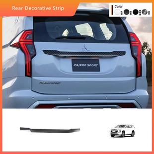 适用于20款 帕杰罗劲畅后饰条尾门饰条ABS电镀后备箱亮条外饰改装