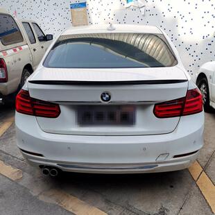 适用13-19新宝马3系F3035320li330li325li改装M3专用烤漆尾翼