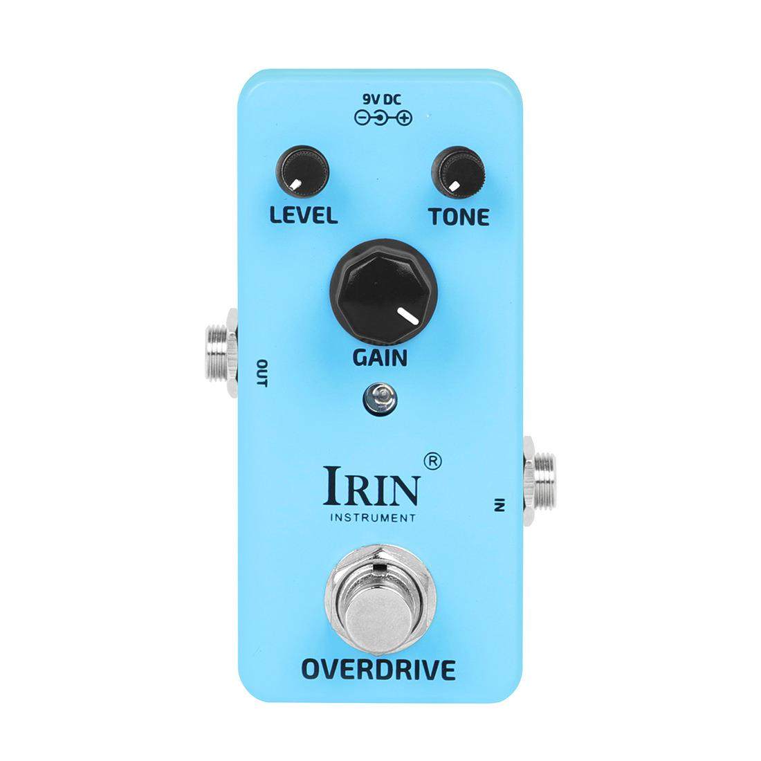 电吉他效果器OVERDRIVE超速传动迷你单块效果器数字模拟