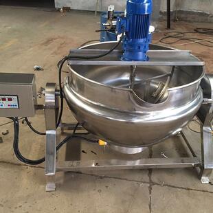 产销农村办厂创业好项目农作物设备304不锈钢电加热夹层大锅