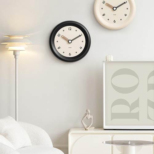 wozoom屋准钟表简约现代大气挂钟2025款客厅创意墙面装饰时钟
