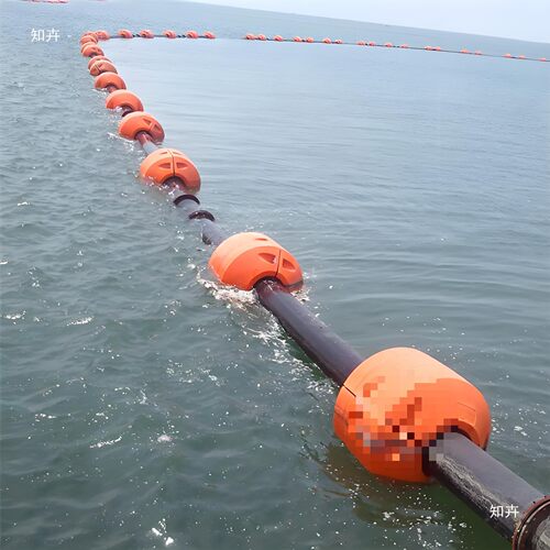 抽污管道浮筒海上长江河道疏浚抽沙水上工程浮体水面垃圾拦截浮筒