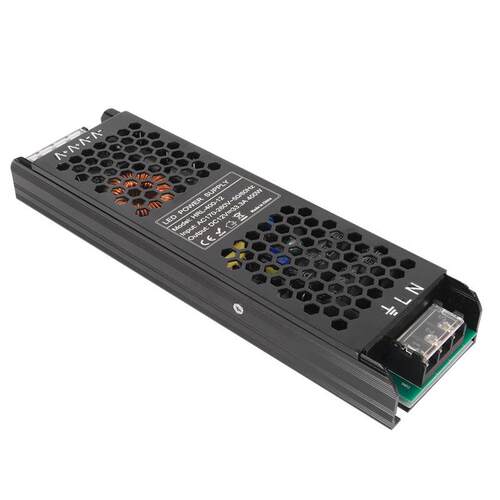 LED长条开关电源12v400w铝合金直流恒压电源灯带灯条专用电源