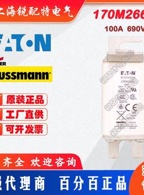 170M2664快速熔断器690V100A巴斯曼BUSSMANN快速熔断器