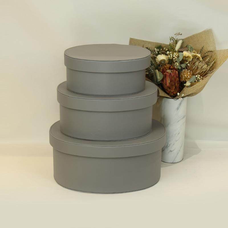 现代家居样板房装饰盒灰色椭圆形盒子衣帽间收纳储物盒软装摆件,节庆用品/礼品,新娘配件,淘宝优惠券,粉丝福利购,淘宝优惠卷