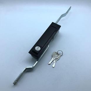 工业配电箱门锁 电柜门锁 机箱机柜锁 1黑色连杆锁 MS731