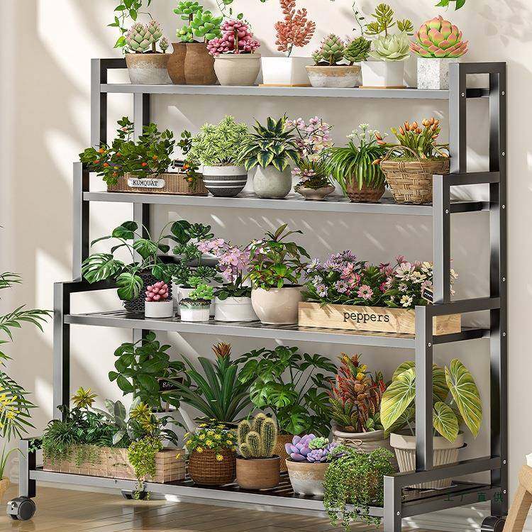 花架置物架阳台花架子客厅落地式户外庭院多层花盆托架铁艺可移动,畜牧/养殖物资,畜牧/养殖器械,淘宝优惠券,粉丝福利购,淘宝优惠卷