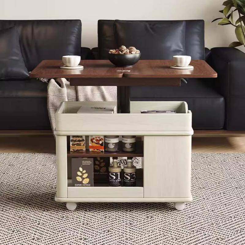 实木客厅沙发边几可移动升降折叠茶几边柜旋转小推车角几花架置物,机械设备,其他机械设备,淘宝优惠券,粉丝福利购,淘宝优惠卷