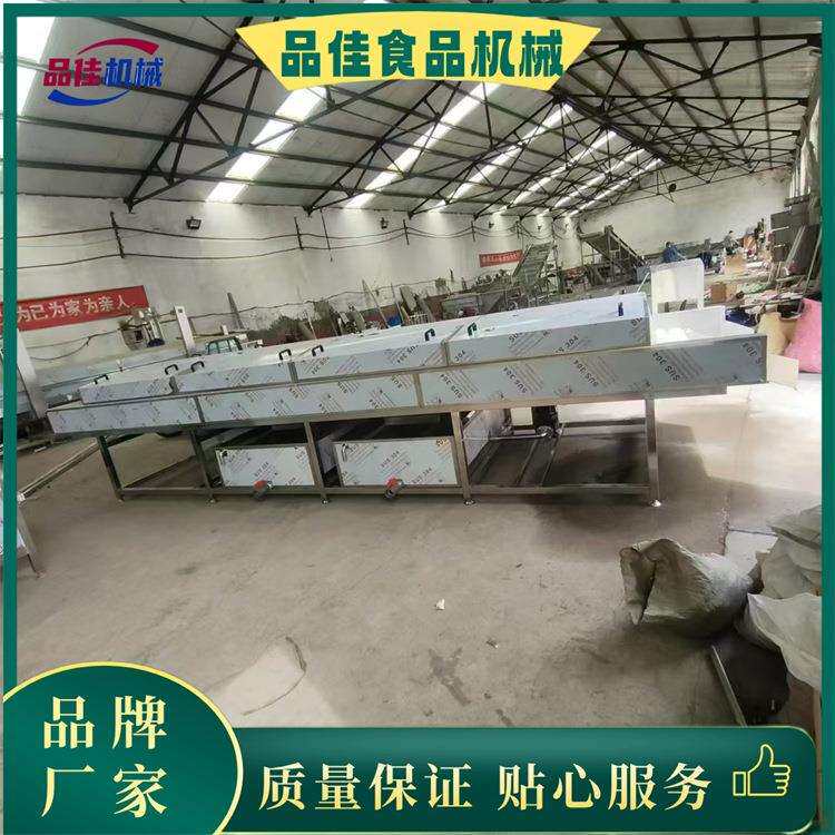 大型水果黄桃芒果连续清洗机土豆胡萝卜紫薯清洗设备