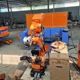 焊接机器人汽车配件自动焊接机器人变位机机器人行走轨道吊轨天轨