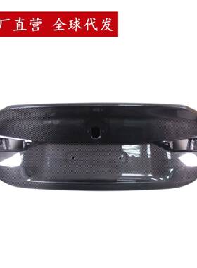 适用宝马M4M3G80G82G83改装CSL款碳纤维尾箱盖