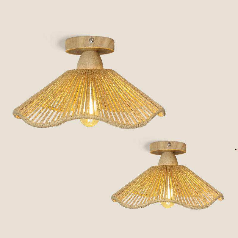 北欧风藤编吸顶灯美式复古过道玄关卧室诧寂风纸绳编织灯具,畜牧/养殖物资,畜牧/养殖器械,淘宝优惠券,粉丝福利购,淘宝优惠卷