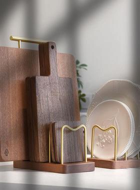 CHONG厨房多功能置物架锅盖架砧板菜板案板放置架立式家用新品