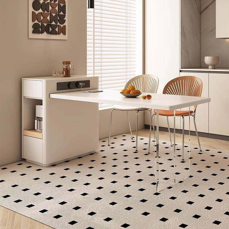 岛台餐桌可伸缩一体家用小户型奶油风岩板厨房悬浮中岛台桌椅组合,纺织面料/辅料/配套,纺织机械配件,淘宝优惠券,粉丝福利购,淘宝优惠卷