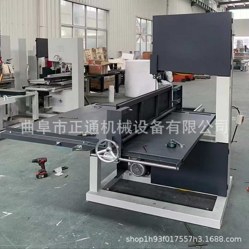 大功率高速带锯机 加高齿轮靠尺圆木开片平滑无毛刺 配跑车带锯机