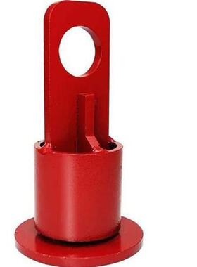 含税轮钩拖车挂钩 5th Wheel 升降支架红色6100