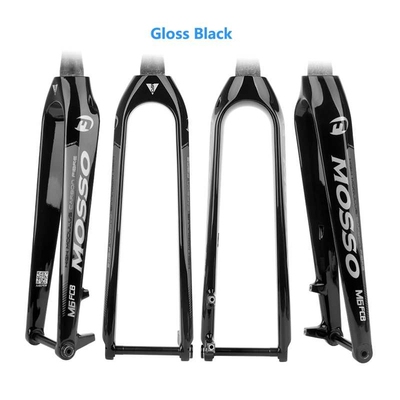 峰大MOSSO山地车硬叉碳纤维BOOST桶轴110MM碟刹兼容27.5/29寸前叉