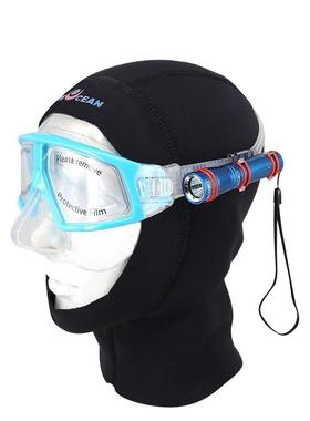 ARCHON奥瞳D2A潜水面镜灯AA450流明LED潜水手电筒