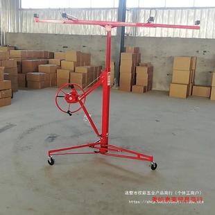 吊顶石膏板支架升降机上顶封石膏板吊顶一人上石膏板3.35米默直销