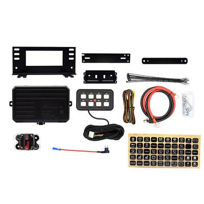 汽车8位改装开关控制盒面板控制系统组合多功能控制盒81400