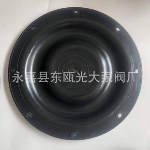 QBY 65气动隔膜泵膜片直径340MM丁青橡胶夹布隔膜片耐油耐用 K50
