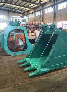 SK480挖机挖斗土方斗岩石斗工程机械配件钩机配件