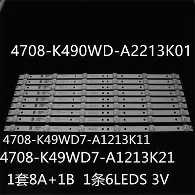 适49PFG500149PFG5001/78Le49f1465灯条4708-K49WD7-A1212K21
