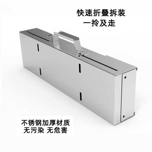 户外便携折叠烧烤炉家用烧烤全套工具摆摊专用不锈钢材质烤架