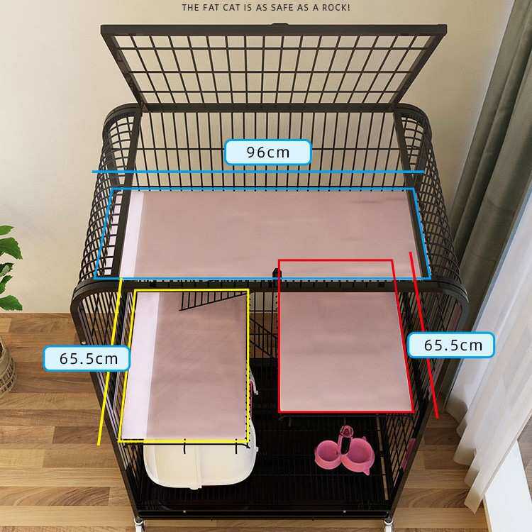 猫笼子猫别墅家用二三层猫窝大型猫舍带厕所猫咪宠物自由空间