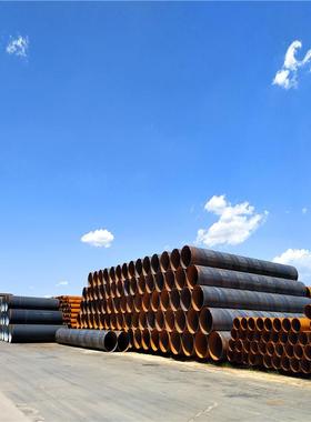 河北沧州螺旋钢管厂专业生产API5L标准X52螺旋缝焊接管