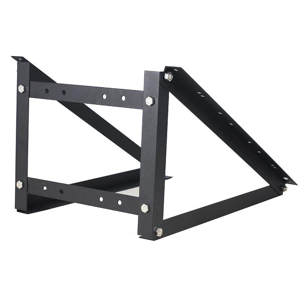 30度60度铝合金光伏组件安装支架50W100W太阳能板抱杆安装支架