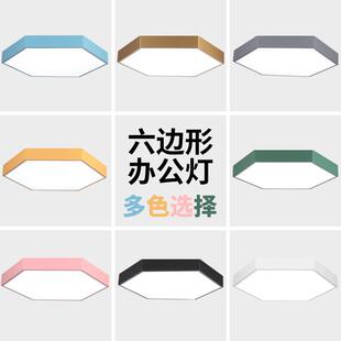 简约led造型吸顶灯办公室灯工作室写字楼超市商业商铺照明健身房