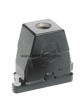 Harting浩亭09400240413HanHPR系列H24B顶入PG牙黑色外壳