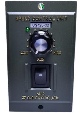 TL东力220V小型单相减速电机调速器US425-02马达正反转控制开关