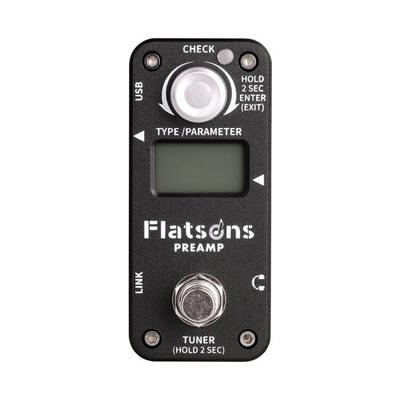 FLATSONS新品FPR1清音过载失真单块效果器自带噪音门与箱体模拟