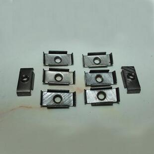 镀锌方管连接件配件免焊接紧固件堵头攻丝不锈钢方管配件插接扣件